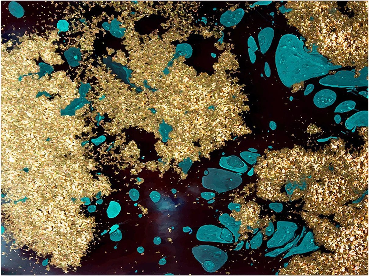 Pikturë dekorative në kanavacë Wallity, shumëngjyrëshe, 70x100cm, 297812846