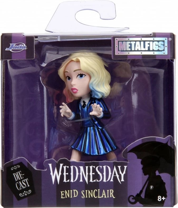 Figurë metalike JADA TOYS Wednesday, 6.5 cm, 4 lloje të ndryshme Figurë metalike JADA TOYS Wednesday, 6.5 cm, 4 lloje të ndryshme