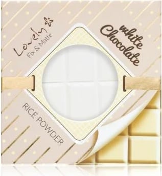 Pudër kompakte Lovely White Chocolate Rice Powder