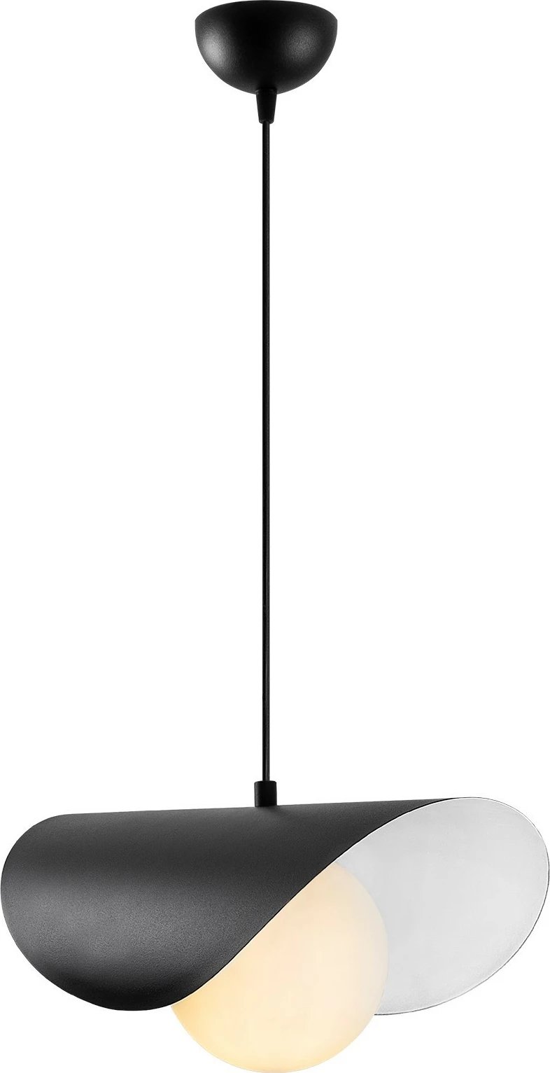 Llambë tavani Opviq, Camel 6, industriale, e zezë dhe e bardhë Llambë tavani Opviq, Camel 6, industriale, e zezë dhe e bardhë