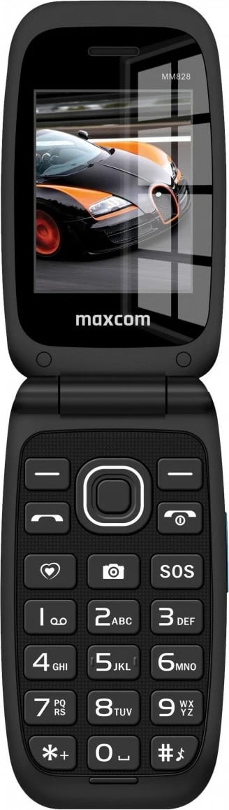 Celular Maxcom MM 828, dual SIM, 4G, 2.4", Blu