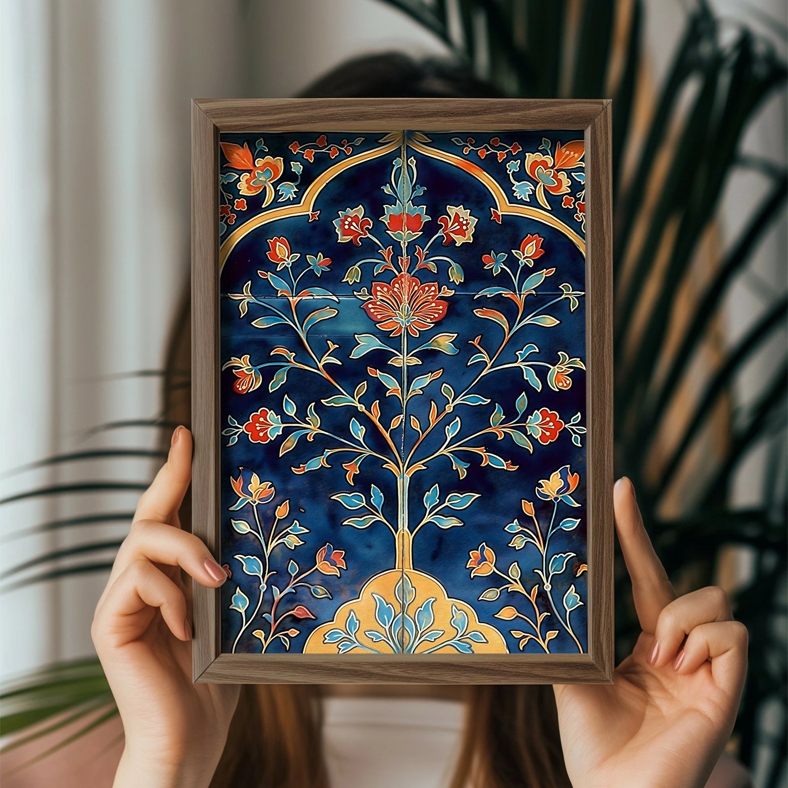 Pikturë dekorative me kornizë MDF, Wallity, GE123-L