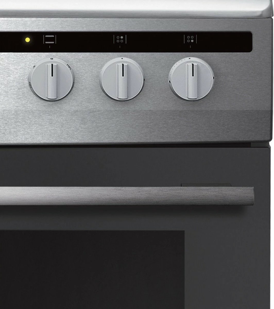 Furrë dhe pianurë Amica 617GES3.33HZpTaDpA(Xx) PIZZA, 65L, inox, 4 zona gatimi, gaz dhe rrymë