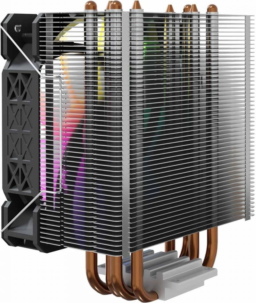 Kasë ftohëse procesori Savio Vortex X2 ARGB, 120 mm, 4 heatpipe, ARGB Kasë ftohëse procesori Savio Vortex X2 ARGB, 120 mm, 4 heatpipe, ARGB