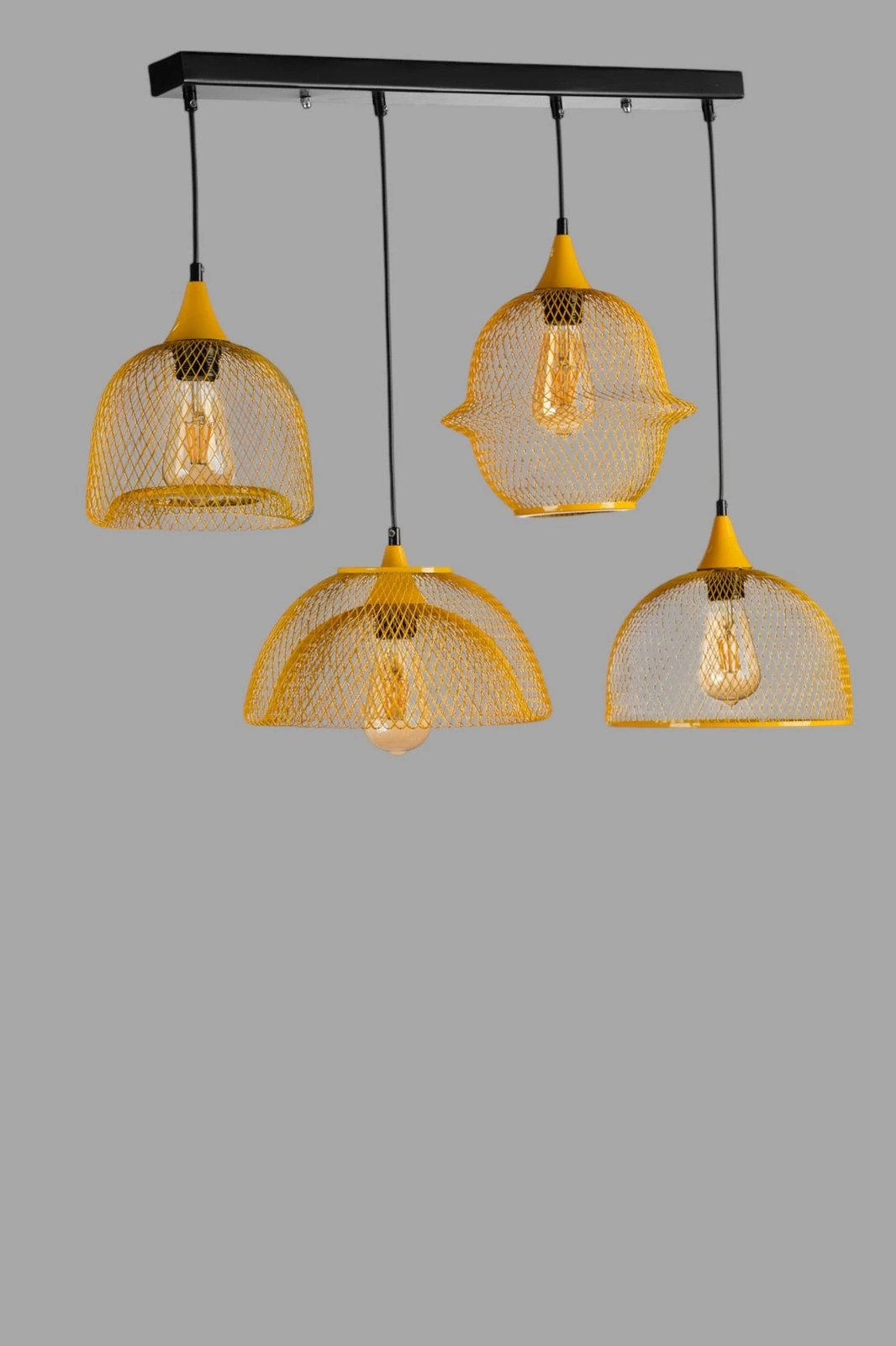 Llambadar Opviq, 9077-5, ngjyrë mustard dhe e zezë