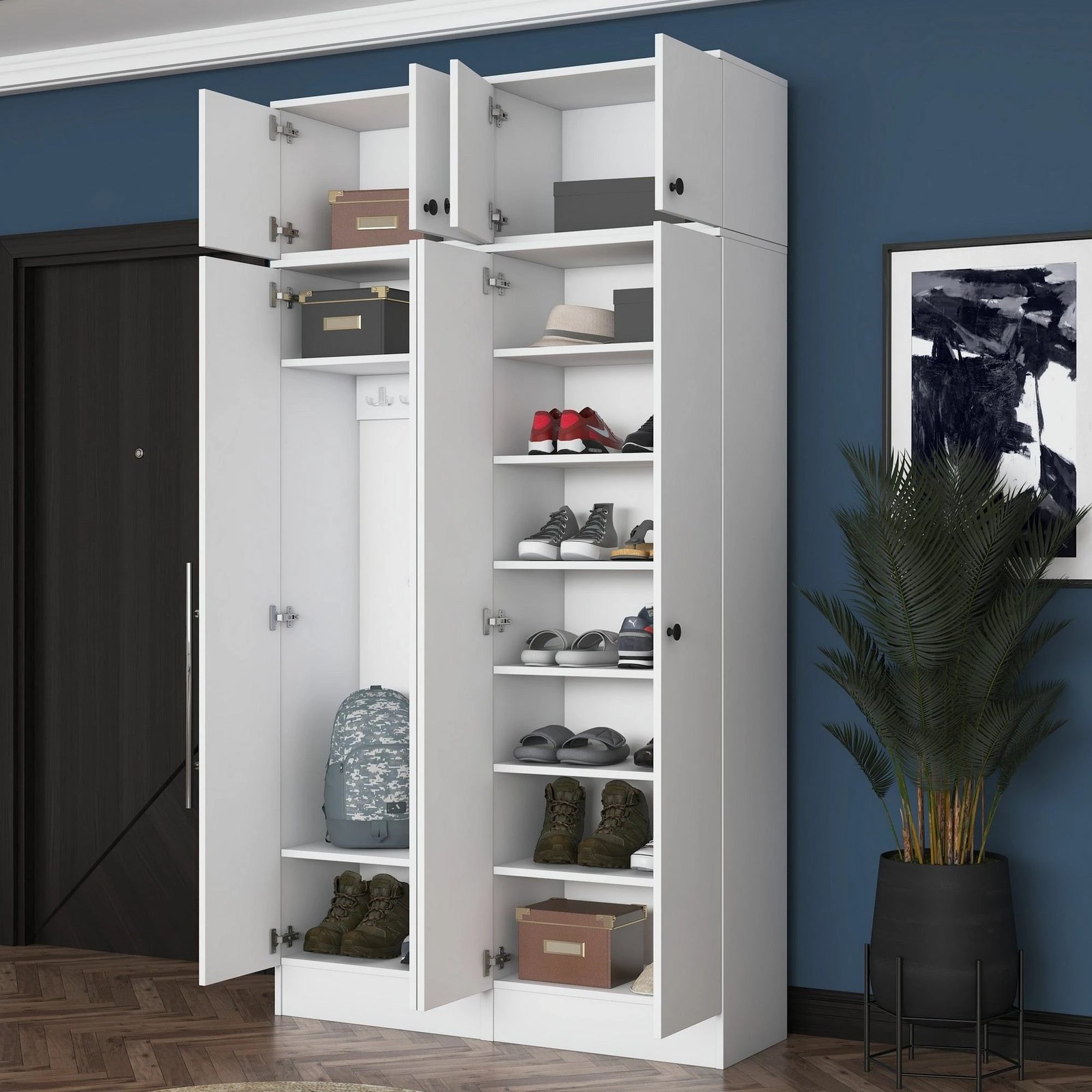 Stendë korridori Skye Decor, e bardhë, EA146 - 3882