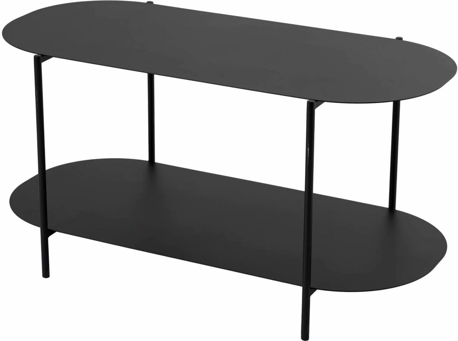 Tavolinë kafeje Skye Decor, SHB-014, ngjyrë e zezë