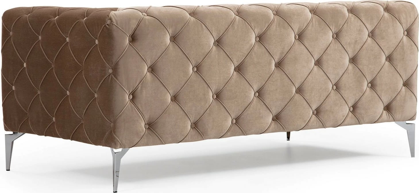 Kauç katër vendesh Atelier del Sofa, Como, krem i errët