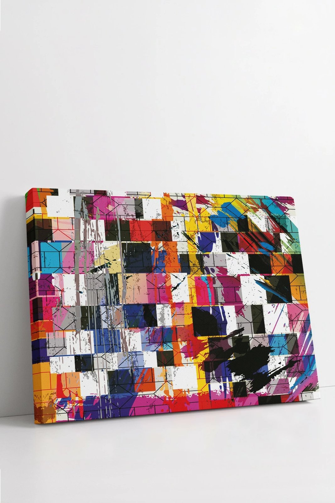 Pikturë dekorative në kanavacë, shumëngjyrëshe, Wallity Ersyfdc88, 40x60cm