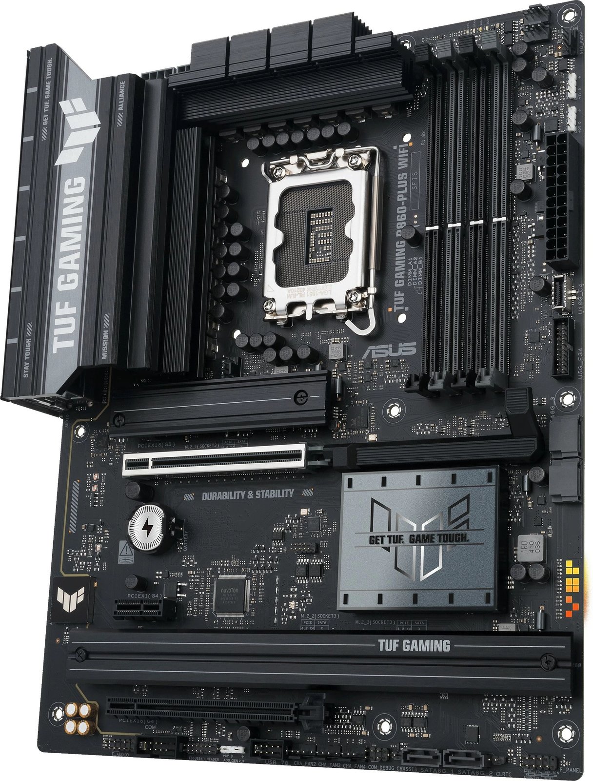 Pllakë amë ASUS TUF GAMING B860-PLUS WIFI, LGA1851, ATX