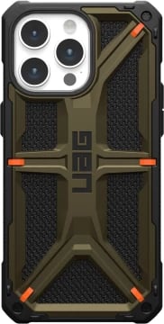 Mbështjellës UAG Monarch për iPhone 15 Pro Max, kevlar, e gjelbër