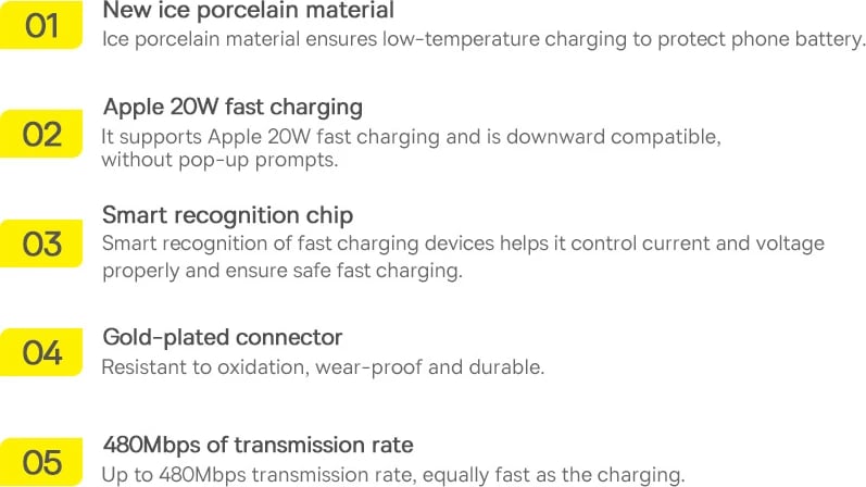 Kabllo 3-në-1 Baseus StarSpeed CAXS000001, 1.2m, USB-A në USB-C/Micro USB/Lightning, e zezë