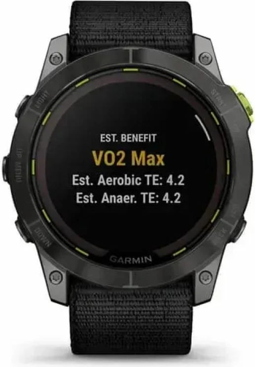 Orë sportive Garmin unisex, e zezë
