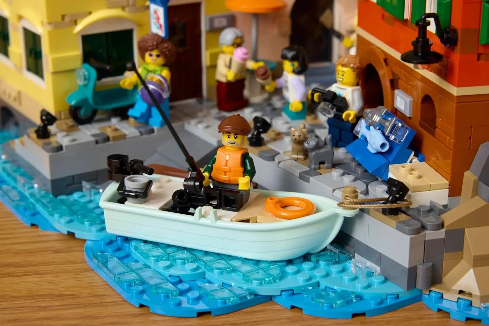 Set LEGO IDEAS Italian Riviera 21359, për të rritur, shumëngjyrësh