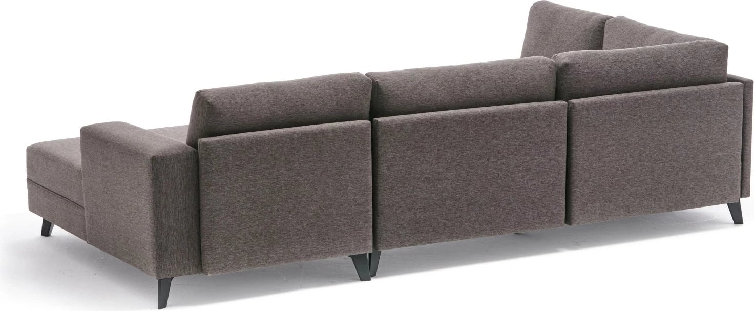 Kënd-sofë krevate Belen, kafe, Atelier del Sofa