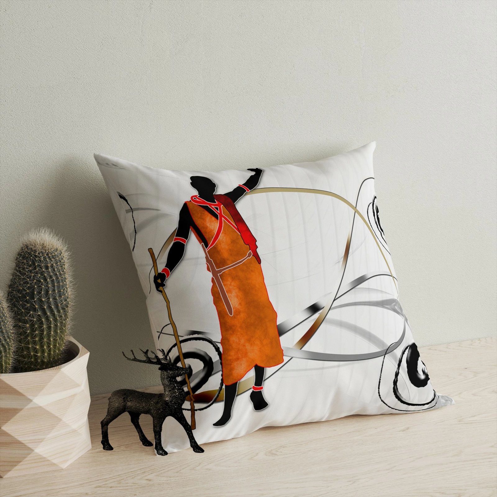 Jastëk Evila Originals, shumëngjyrësh, A11935, 43x43cm