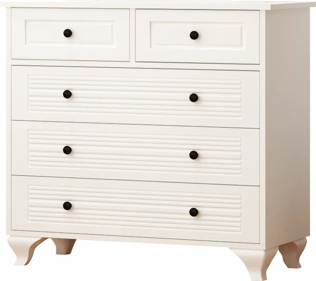 Komodë Skye Decor, ngjyrë e bardhë mat, Rb-119