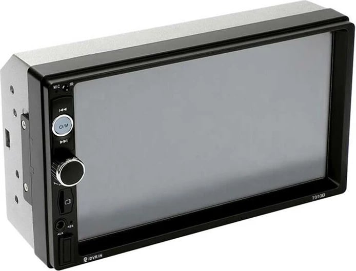 Monitor për veturë Podofo K0126, 7 inç, Mirror Link, Bluetooth, USB, FM, i zi