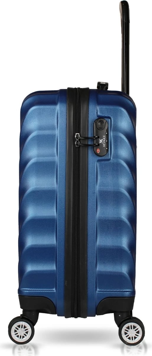 Valixhe udhëtimi Zoozie Bags, ngjyrë kaltër e errët, 58x34x24cm, 37L