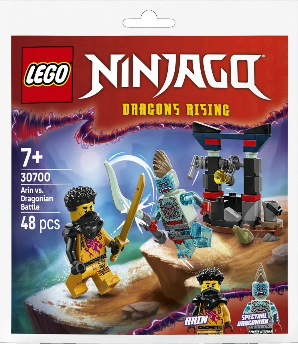 Set ndërtimi, LEGO Ninjago, 30700 Arin vs Draconian Battle, 48 pjesë