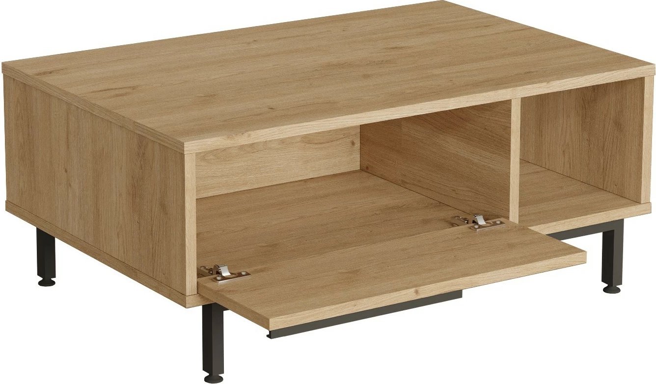 Tavolinë e ulët Hanah Home, On2-S, ngjyrë arre