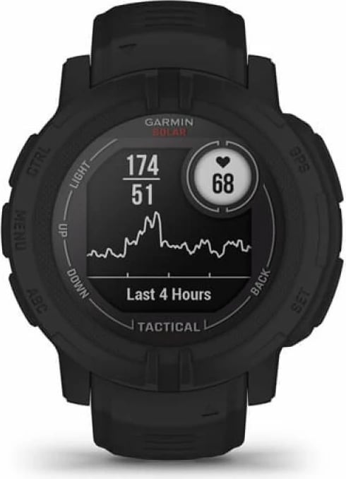 Orë sportive Garmin unisex, e zezë
