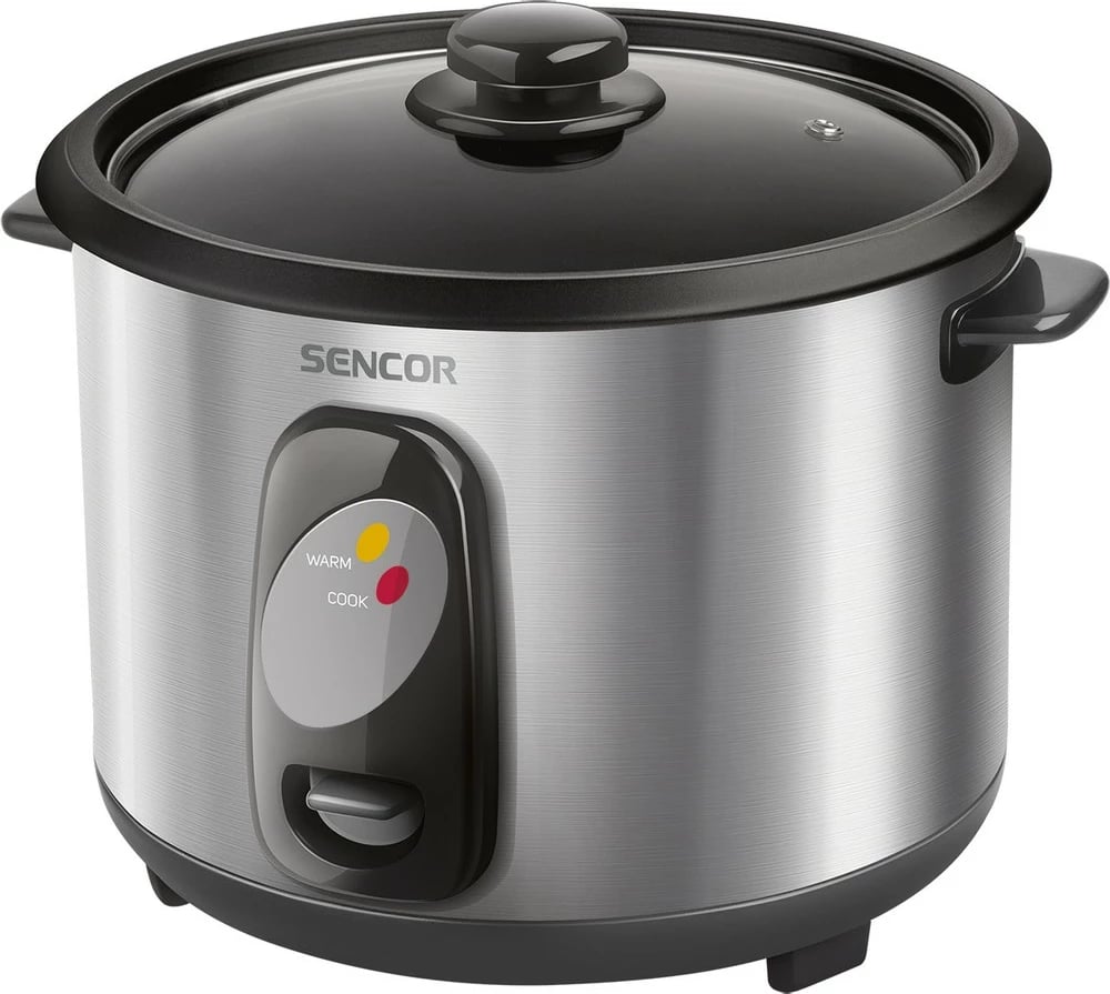 Tenxhere speciale për gatimin e orizit Sencor SRM 1550SS, 1.5L, çelik inox