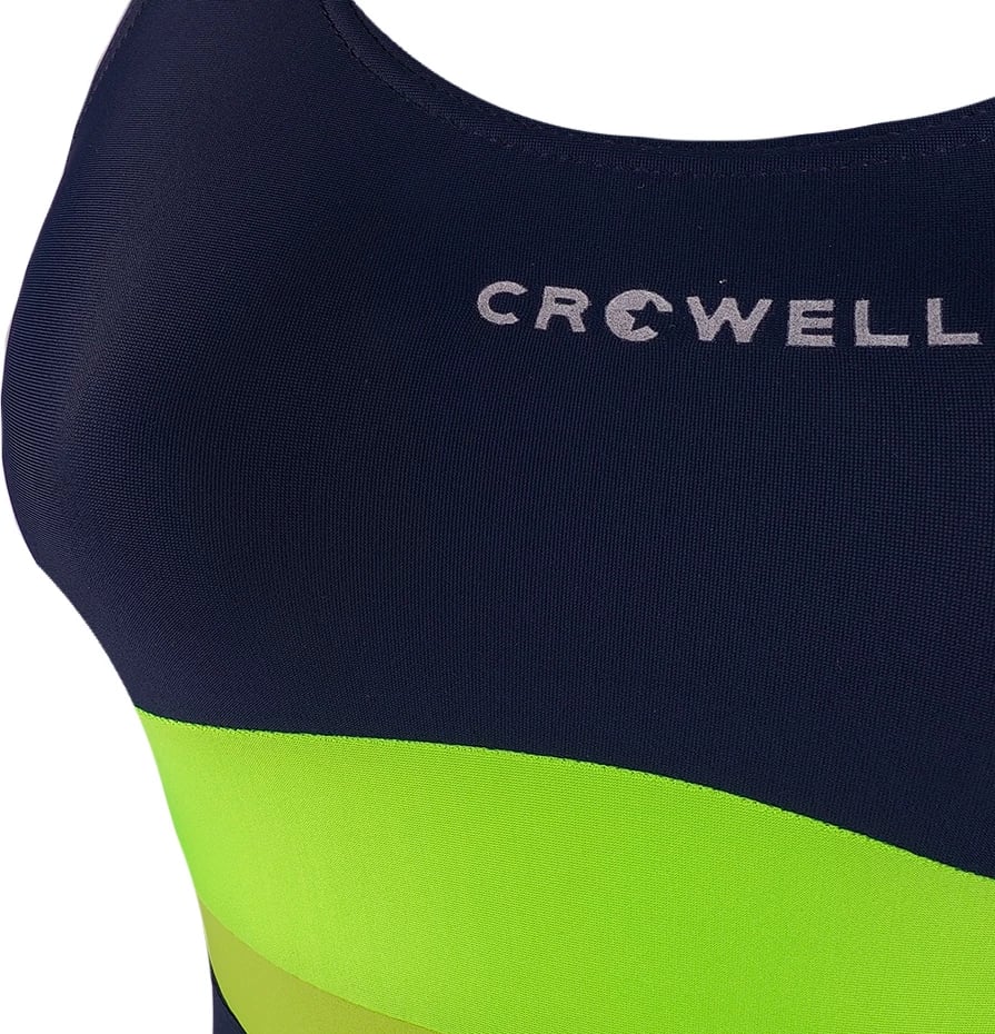 Bikine për femra Crowell, navy-lemon-lime