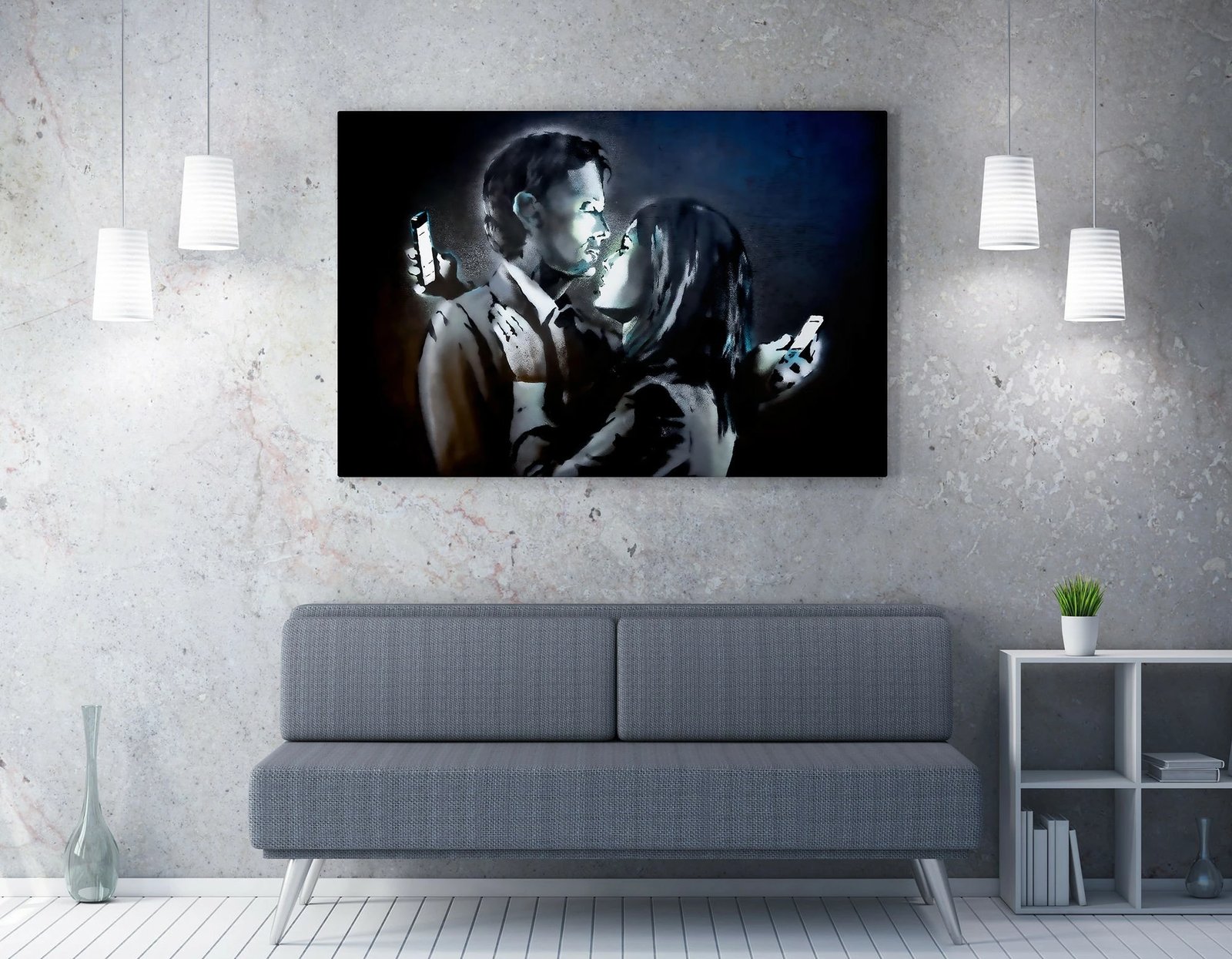 Pikturë dekorative në kanavacë, Wallity WY128, 70x100cm