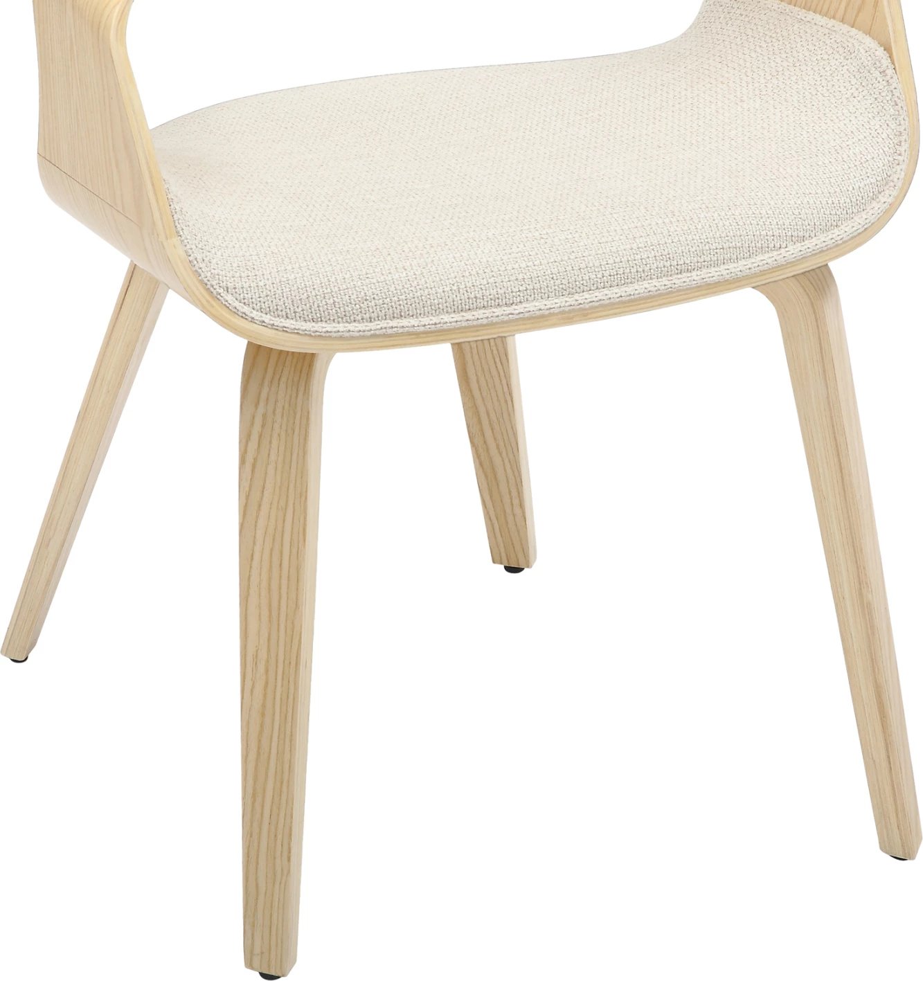 Karrige për ngrënie NETTO FH9976.01, kornizë druri, ngjyrë lisi-bezhë, 55x56x83.5 cm