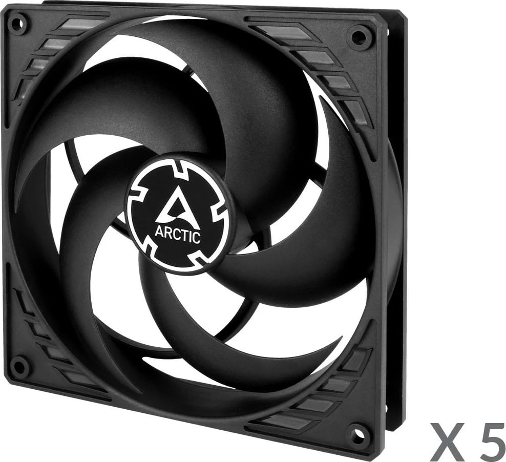 Ventilator kase ARCTIC P14 PWM PST 140mm, set 5 copë, i zi
