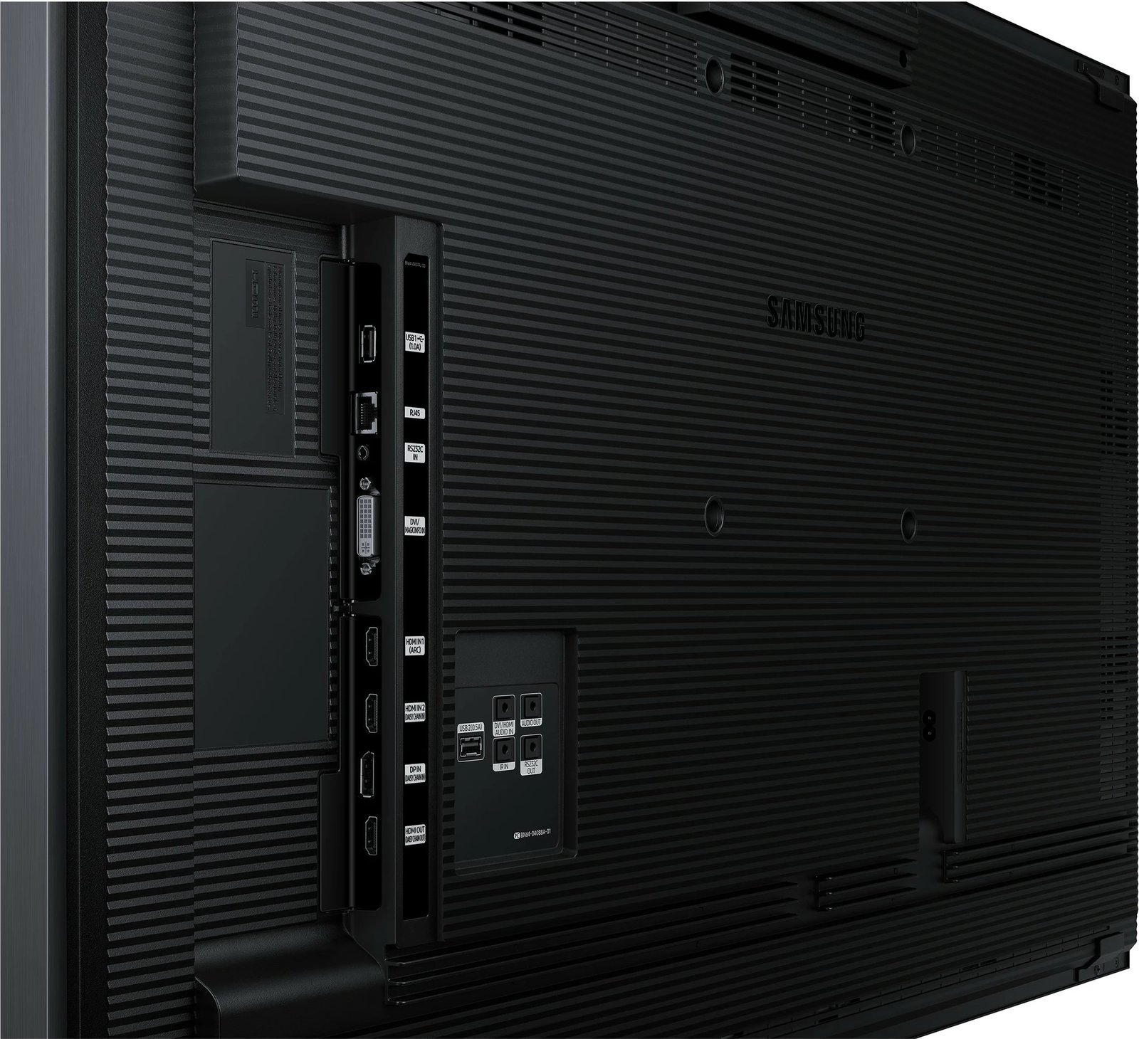 Panel digjital Samsung QM32R-T, 32", LCD, Full HD, Wi-Fi, e zezë