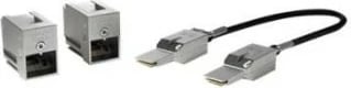 Kit stacking Cisco Catalyst 9300L, 0.5m, dy adaptera, kabllo InfiniBand, zi/gri