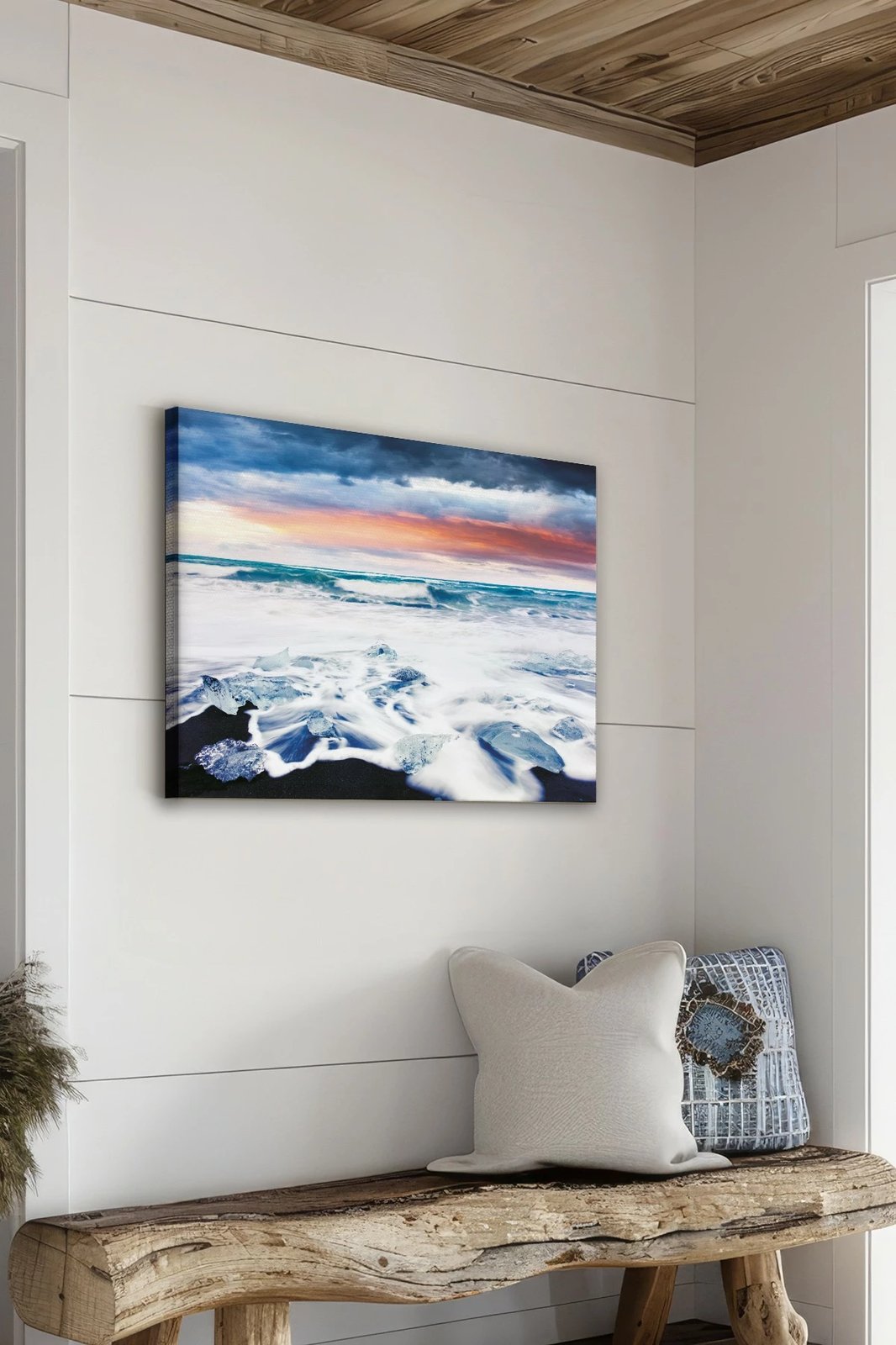 Pikturë dekorative në kanavacë, shumëngjyrëshe, Wallity, Ersyfdc3, 40x60cm