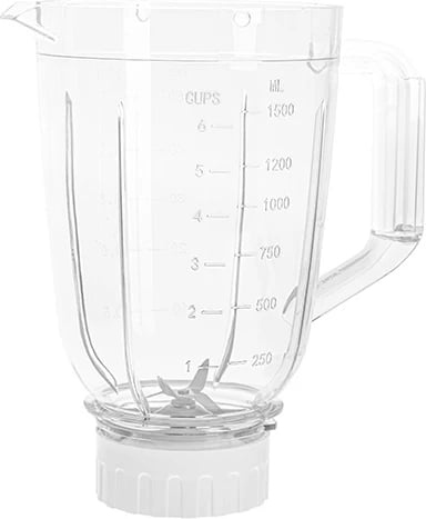 Kanë blenderi, Adler, AD4085.1 për AD4085, 1.5L, plastikë AS pa BPA, thikë inoksi me 4 tehe, transparente