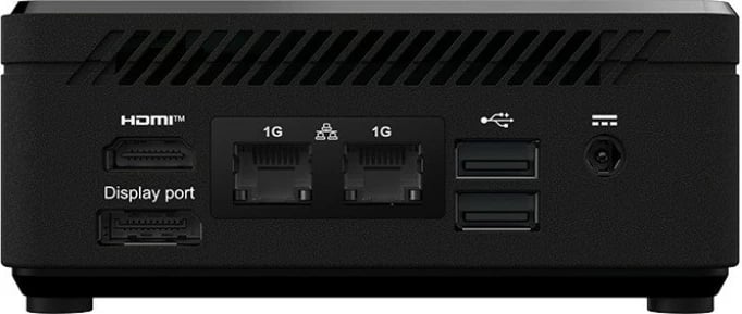 Kasë MSI Cubi N ADL S-098EU, Intel N200, 4GB RAM, 128GB SSD, Windows 11 Pro, e zezë
