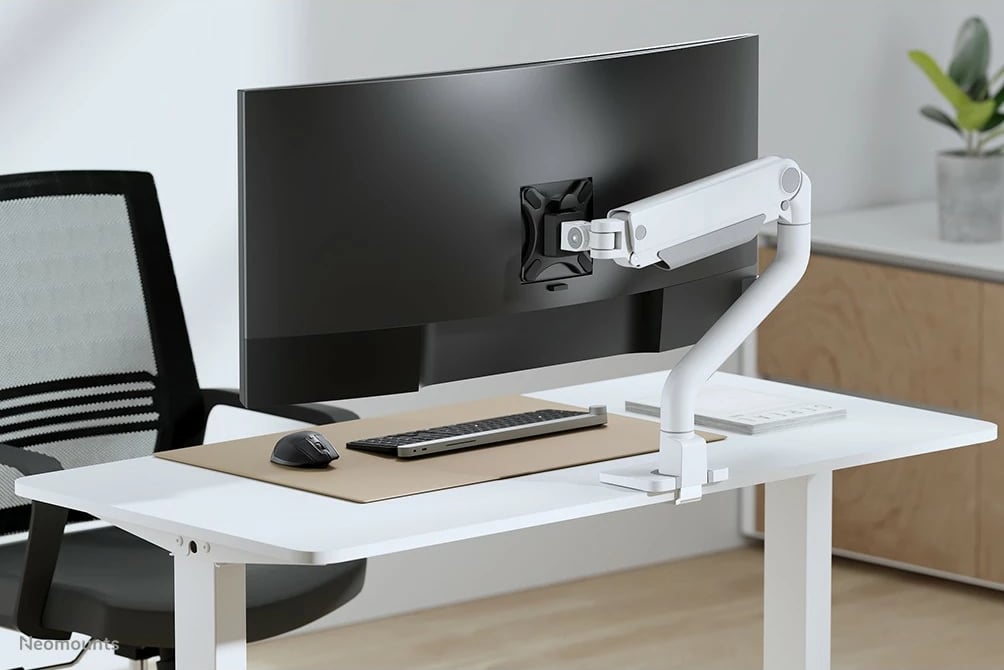 Krah monitori Neomounts DS70S-950WH1, Clamp/Grommet, 18 kg, 43.2 cm (17"), 124.5 cm (49"), 100 x 100 mm, Bardhë Krah monitori Neomounts DS70S-950WH1, Clamp/Grommet, 18 kg, 43.2 cm (17"), 124.5 cm (49"), 100 x 100 mm, Bardhë