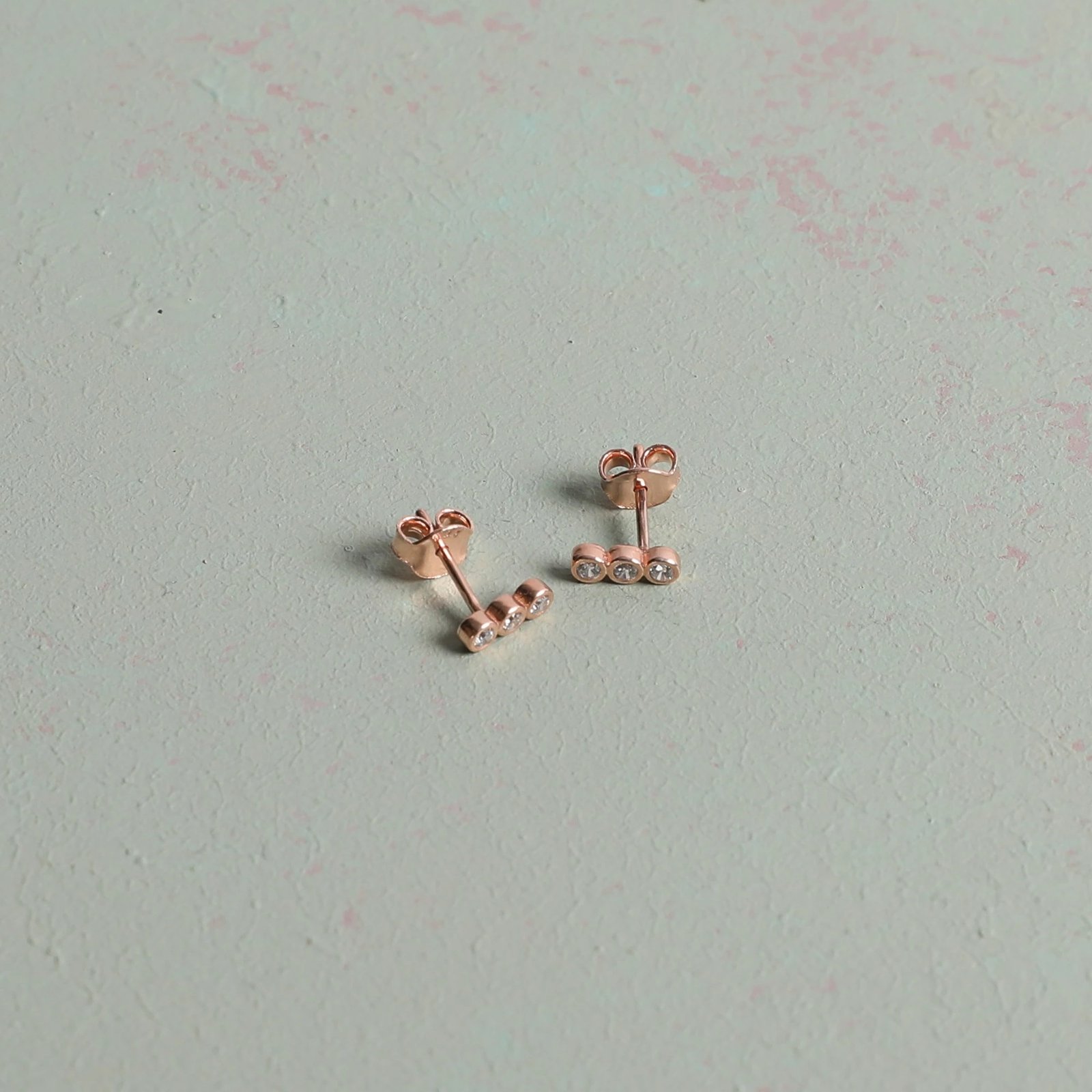 Vathë argjendi ngjyrë rozë gold, Jumeon, 10788ROS