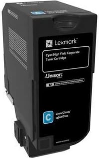 Toner Lexmark 84C2HCE, cyan, për printer