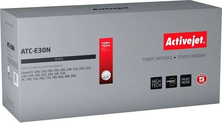 Toner zëvendësues Activejet ATC-E30N për printer Canon, i zi Toner zëvendësues Activejet ATC-E30N për printer Canon, i zi