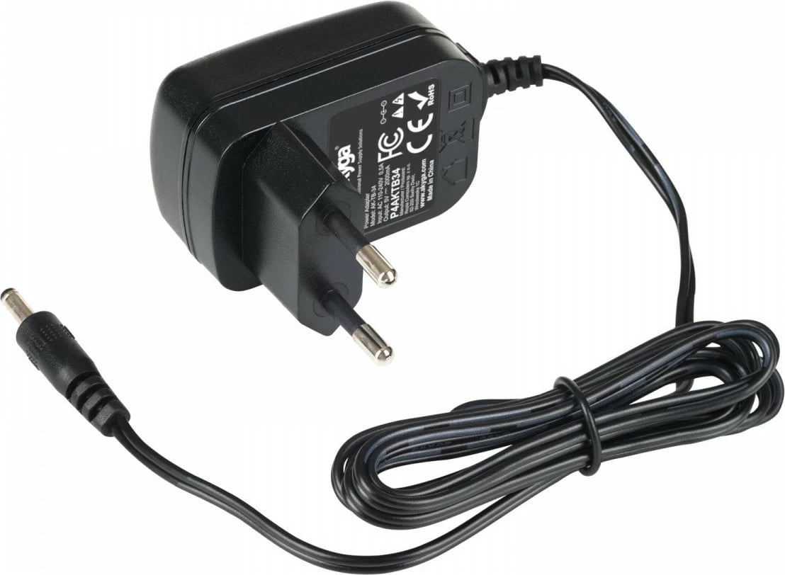 Adapter rryme muri AKYGA AK-TB-34, 5V/2A, 10W, 3.5x1.35mm, i zi