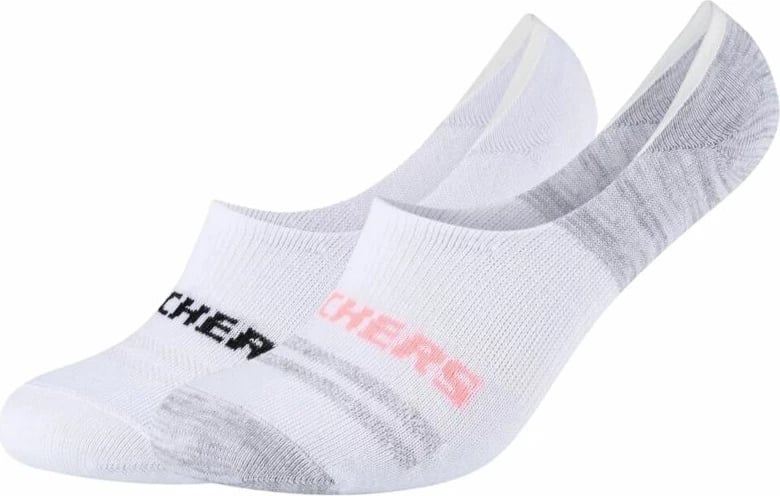Çorape footies Skechers, të bardha