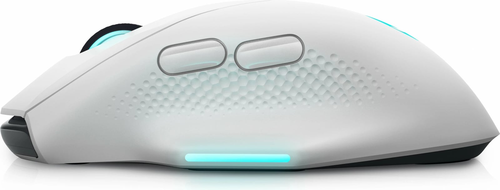 Maus Dell Alienware AW620M, optik, 7 taste, kabllo/pa kabllo, i bardhë