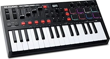 Tastierë MIDI M-AUDIO Oxygen Pro Mini, 32 taste, USB, E zezë