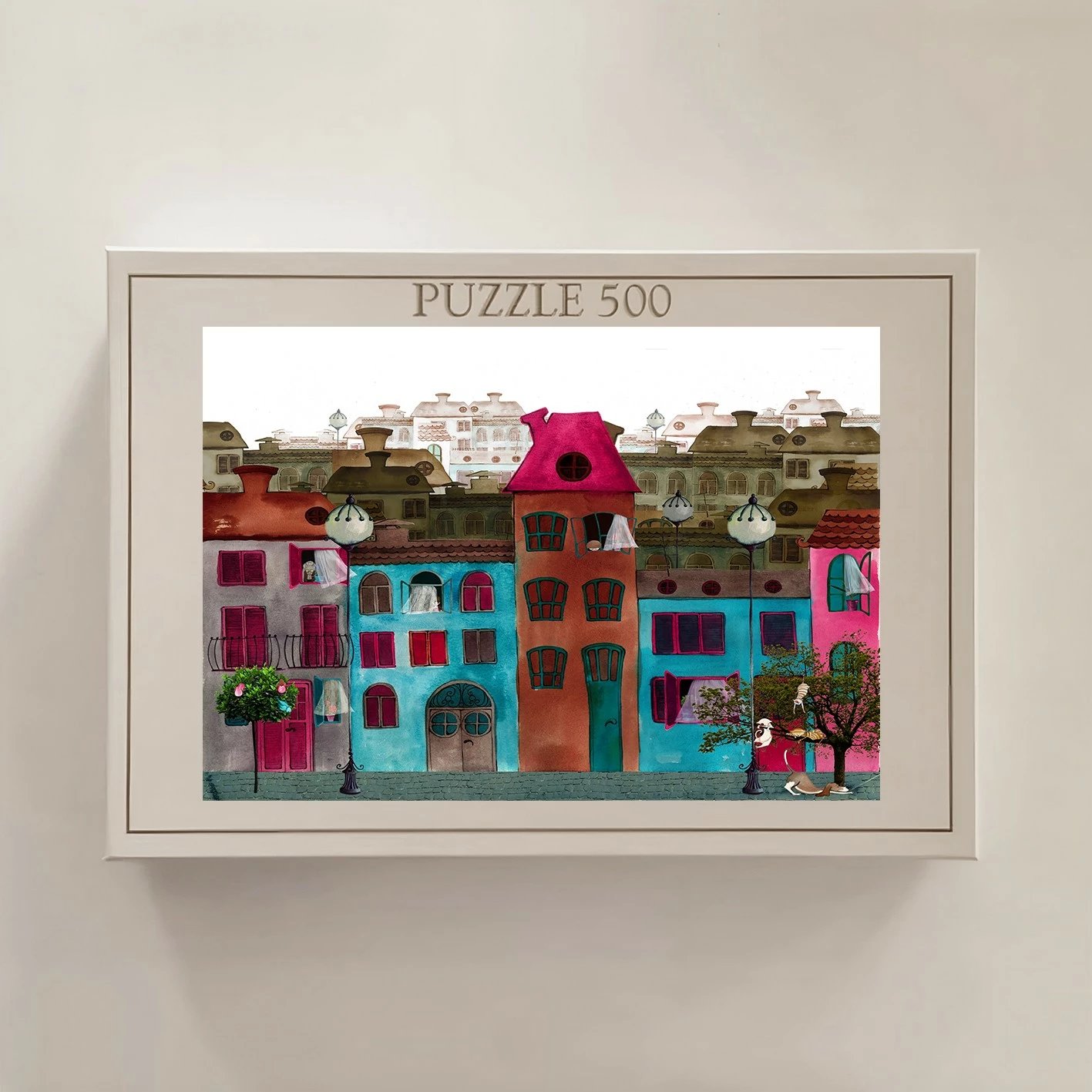 Puzzle 500 copa, Evila Originals, shumëngjyrësh, PZL_0177_500