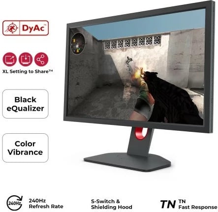 Monitor gaming ZOWIE XL2746K, 27", Full HD, 240Hz, 1ms, i zi Monitor gaming ZOWIE XL2746K, 27", Full HD, 240Hz, 1ms, i zi