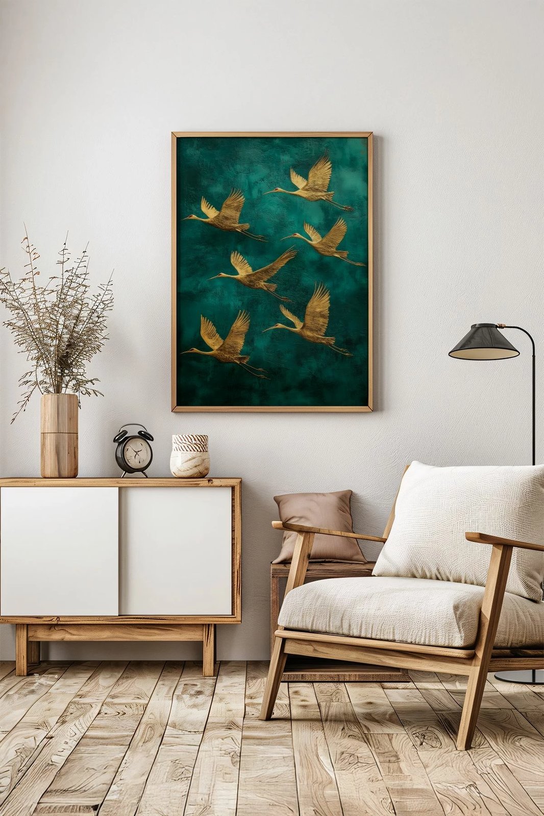 Pikturë dekorative me kornizë, Wallity, Artsrmdl25, shumëngjyrëshe, 33x48cm