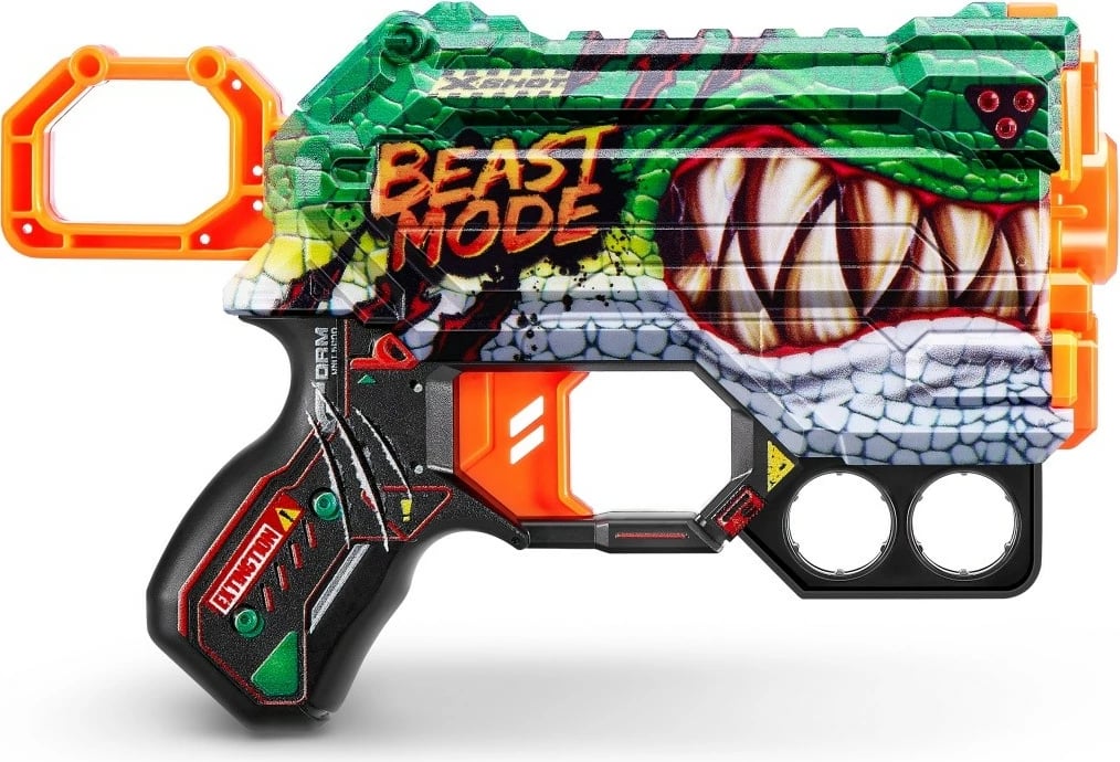 Set blastera lodër ZURU X-Shot Skins Menace, 4 copë, 24 shigjeta, shumëngjyrëshe