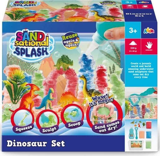 SANDsational Set Krijimi me Dinosaur
