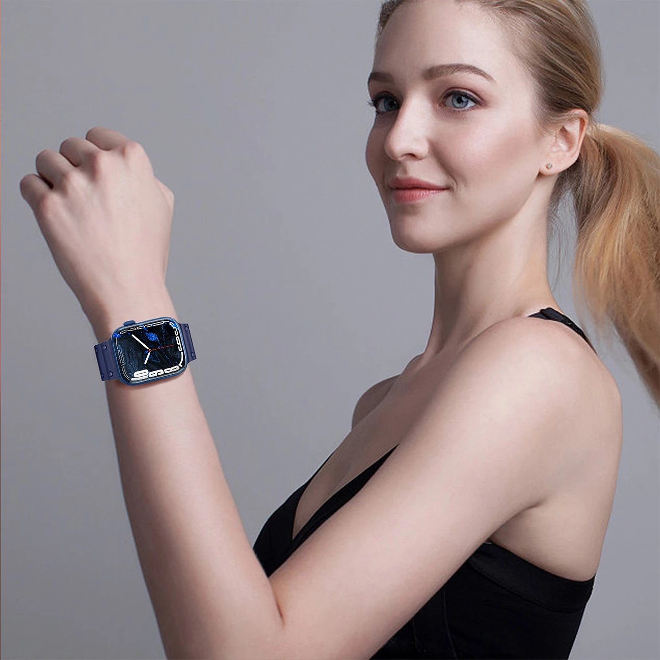 Rrip për Apple Watch Hurtel Strap Triple Protection, 38/40/41mm, i bardhë